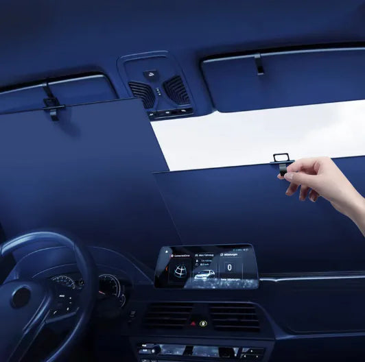 Car Windshield Sunshade Curtain (Pair)