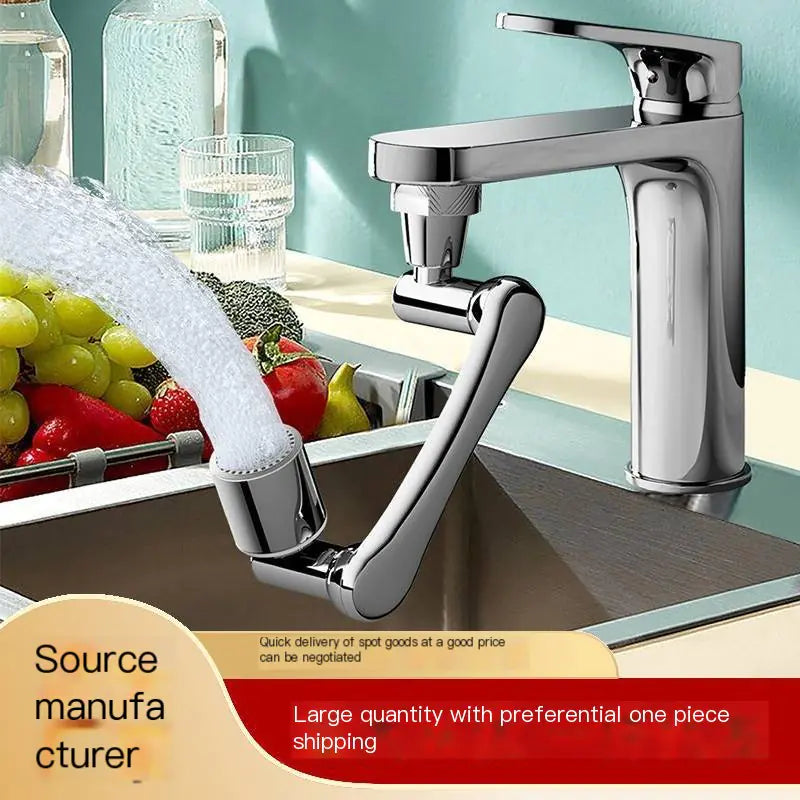 Retractable Mechanical Arm Faucet with Filter Nozzle