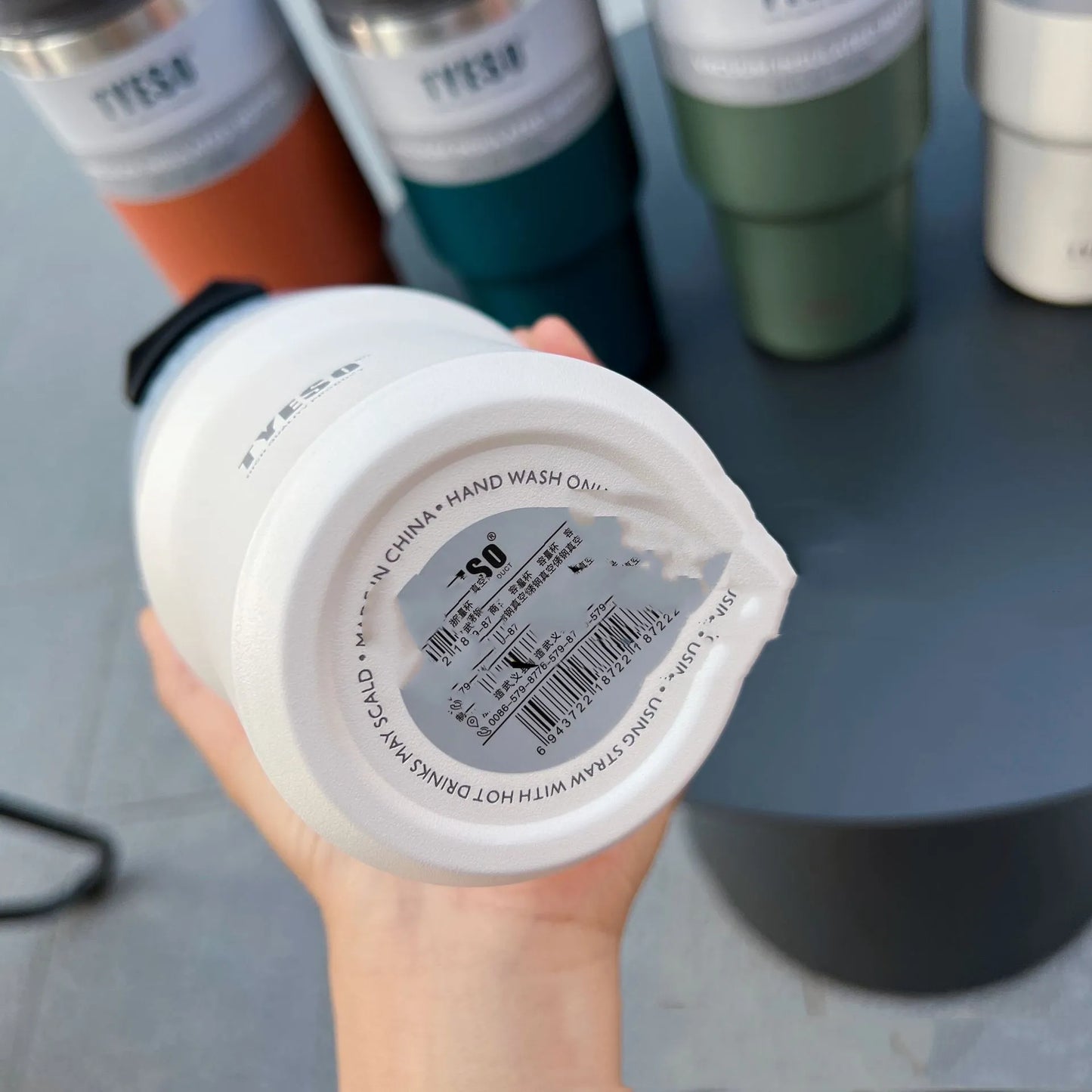 Large Stainless Steel Dual Drink Cup