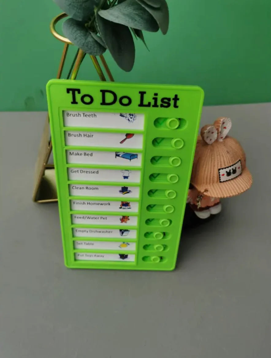 Reusable Habit Tracker for Kids