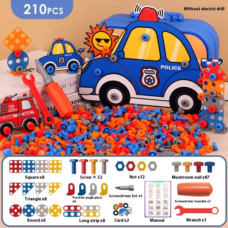 Kids' Electric Screw Tool Box