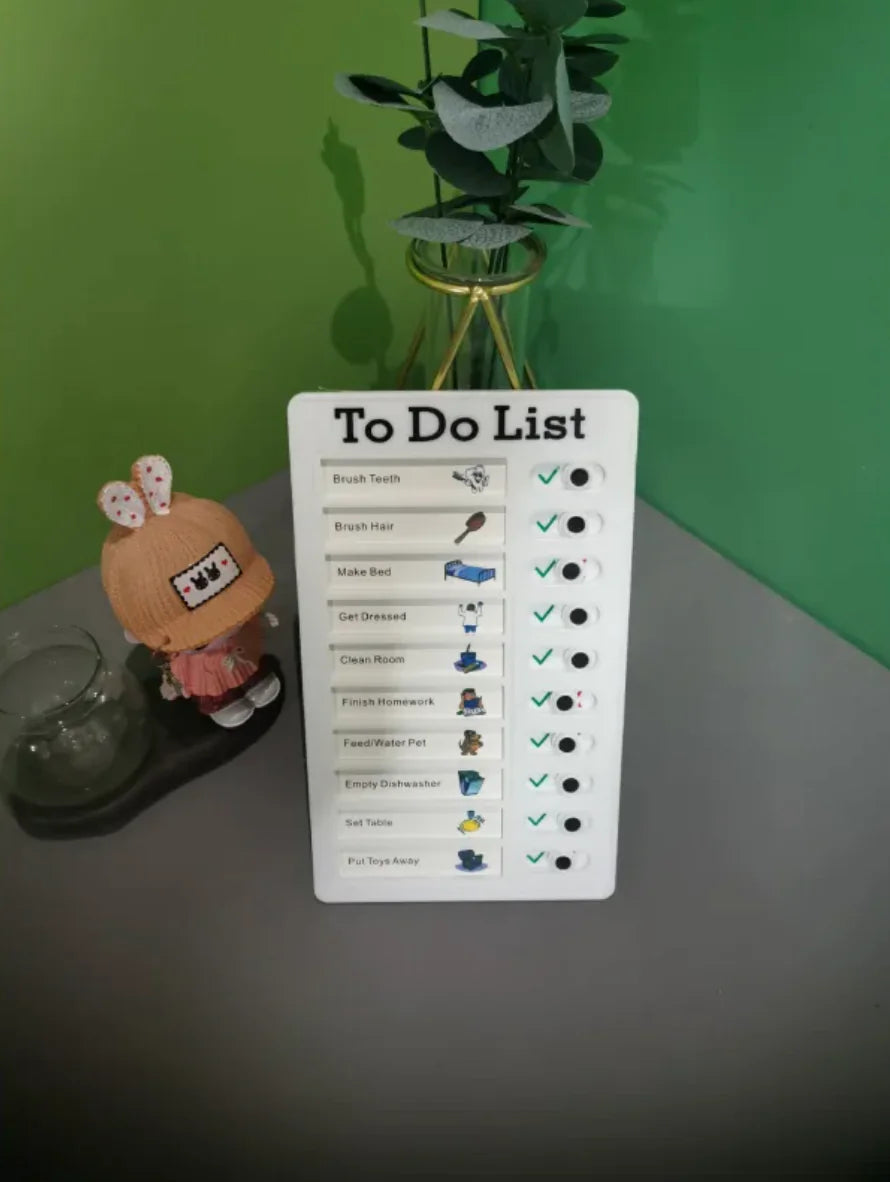 Reusable Habit Tracker for Kids