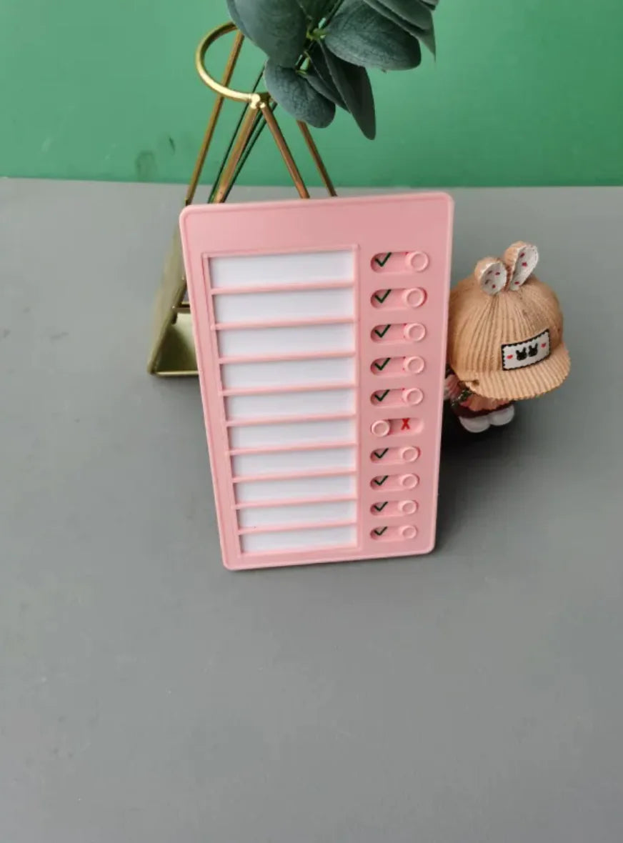 Reusable Habit Tracker for Kids