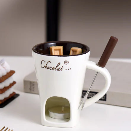 Chocolate Cheese Fondue Mug