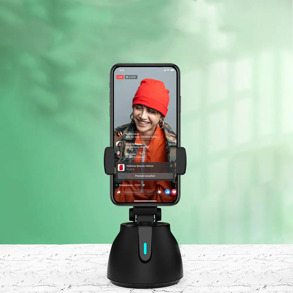 360-Degree Rotating Handheld Stabilizer for Vlogs