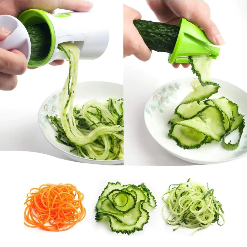 Handheld Veggie Slicer & Peeler