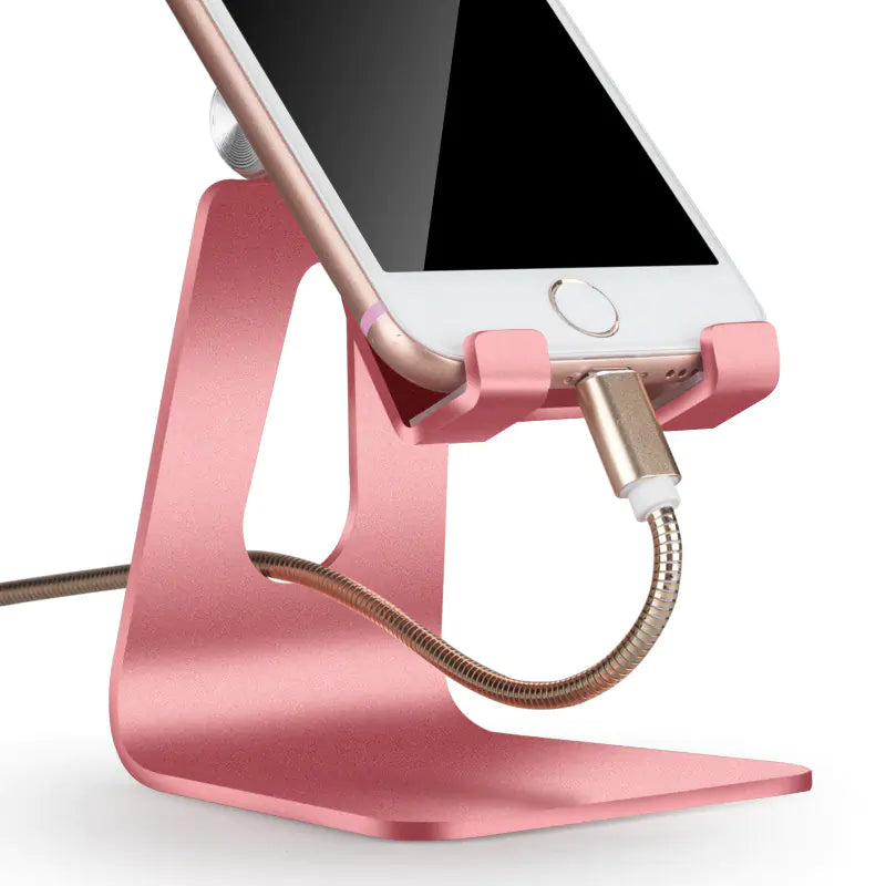 Adjustable Aluminum Phone Stand for iPad and Tablets