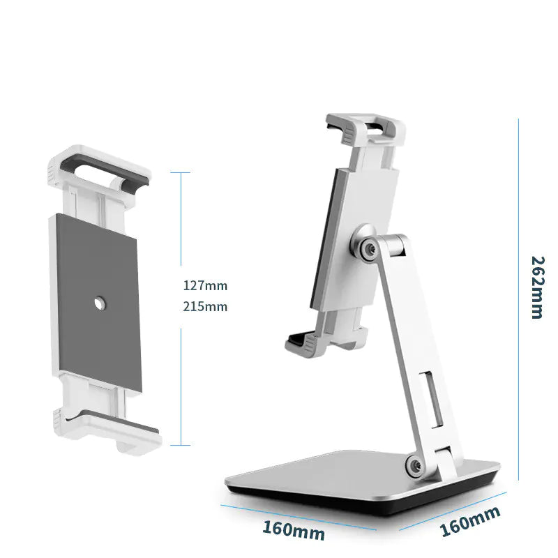 Adjustable Metal Phone Stand for Desktop Use