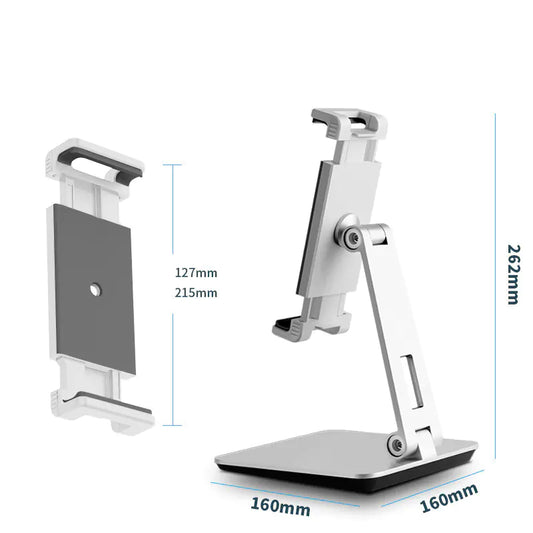 Adjustable Metal Phone Stand for Desktop Use