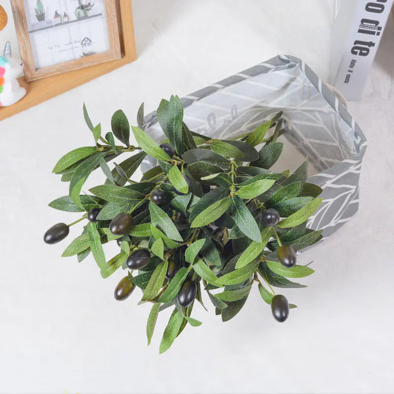 Artificial Olive Branch Arrangement