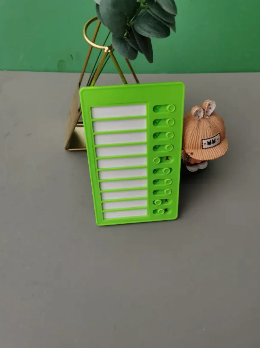 Reusable Habit Tracker for Kids