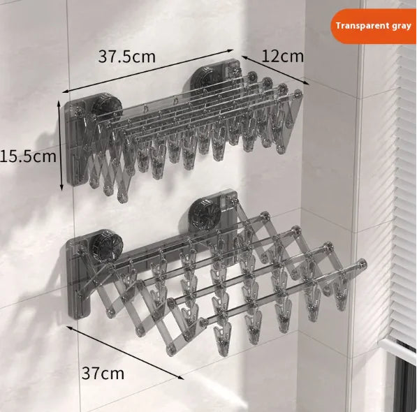 Suction Fold Towel Rack