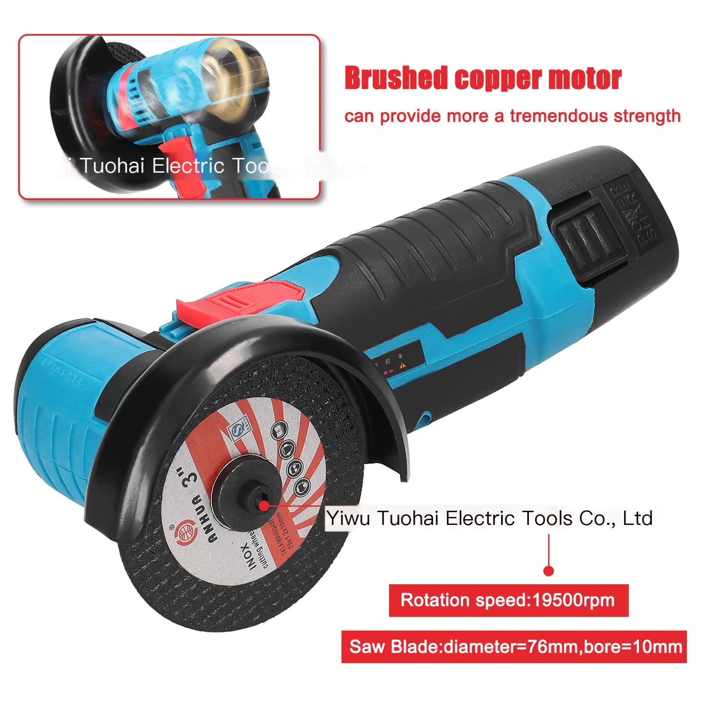 Lithium Mini Angle Grinder