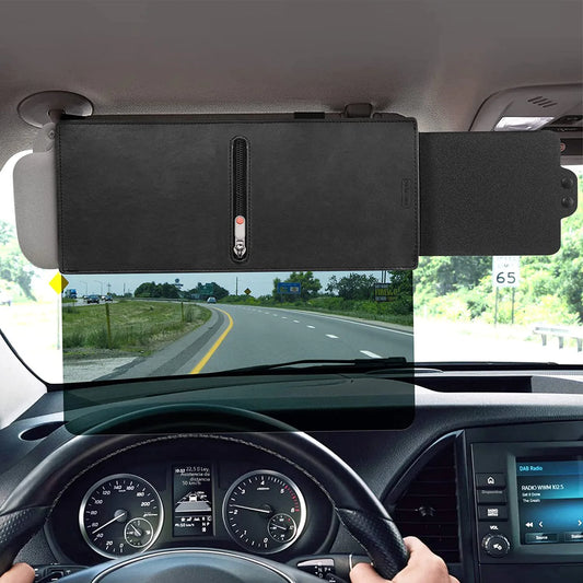 Retractable Car Sunshade with Anti-Glare Design