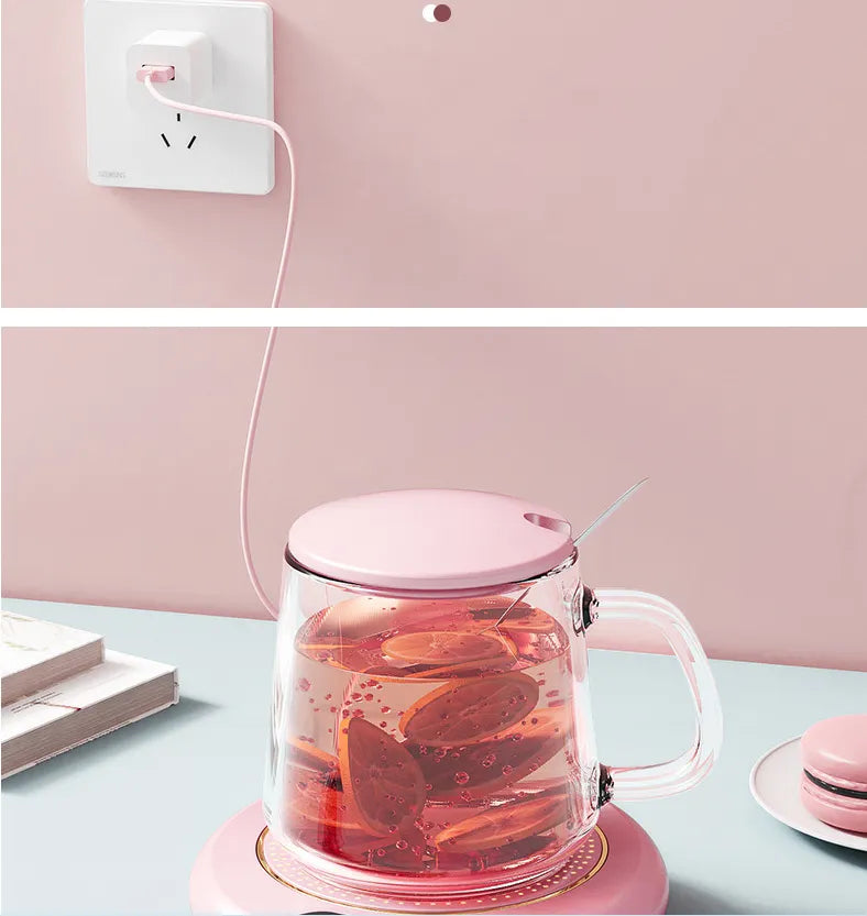USB Automatic Smart Heating Thermal Cup Pad