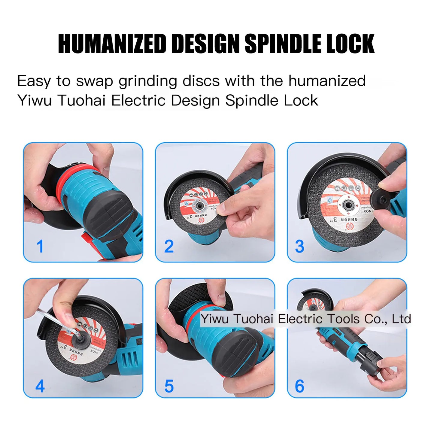 Lithium Mini Angle Grinder