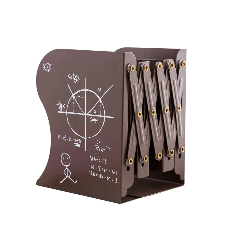 Soporte Metálico Ajustable para Libros con Diseño de Caricatura – Estilo y Funcionalidad