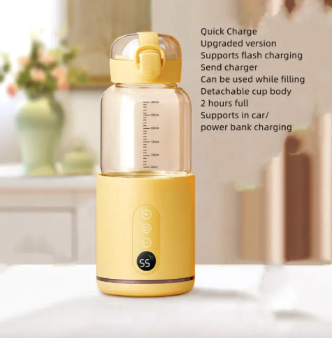 Wireless Baby Milk Mixer with Warm Function