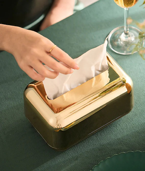 Cromado Tissue Box