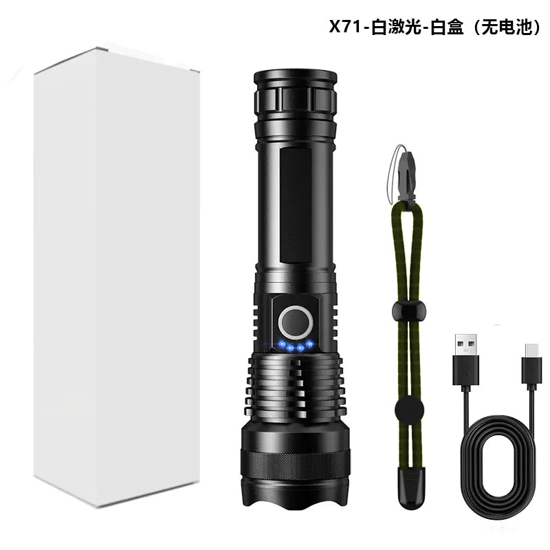 🔦 X92 USB Ultra Bright Flashlight – Potencia táctica. Diseño inteligente.