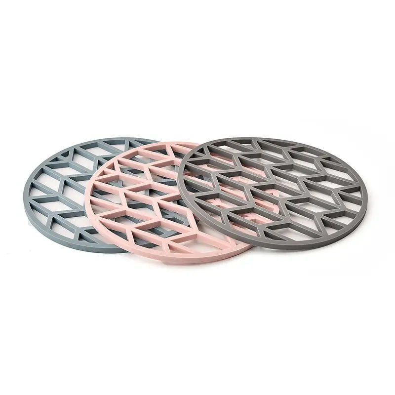 Silicone Trivet Mat - Heat Resistant Non-Slip Holder