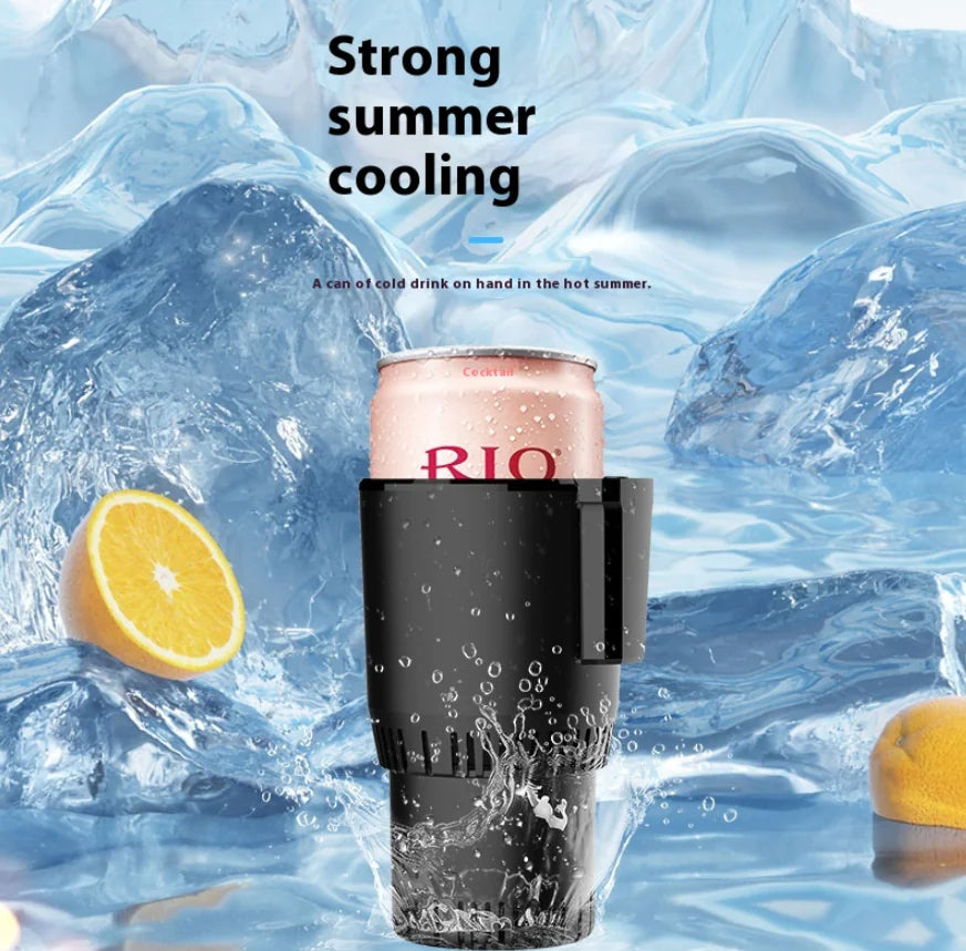 12V Car Cup Cooler & Warmer | Enfría y Calienta tu Bebida en el Auto al Instante
