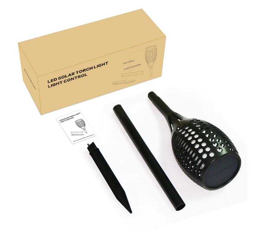 Solar LED Outdoor Flame Torch Landscape Light
