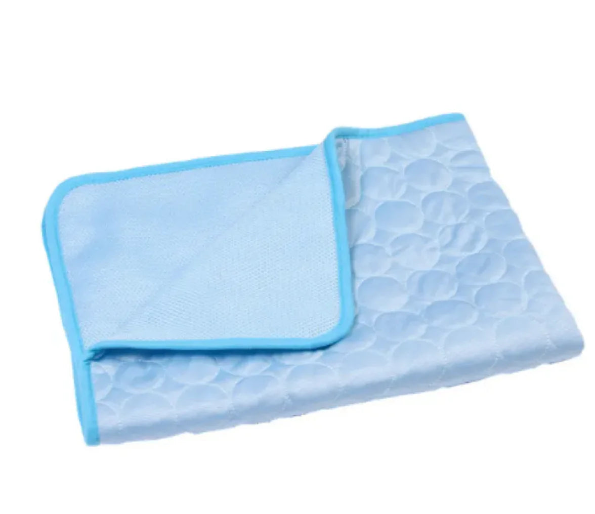 Cooling Pet Mat – Ice Silk Summer Bed