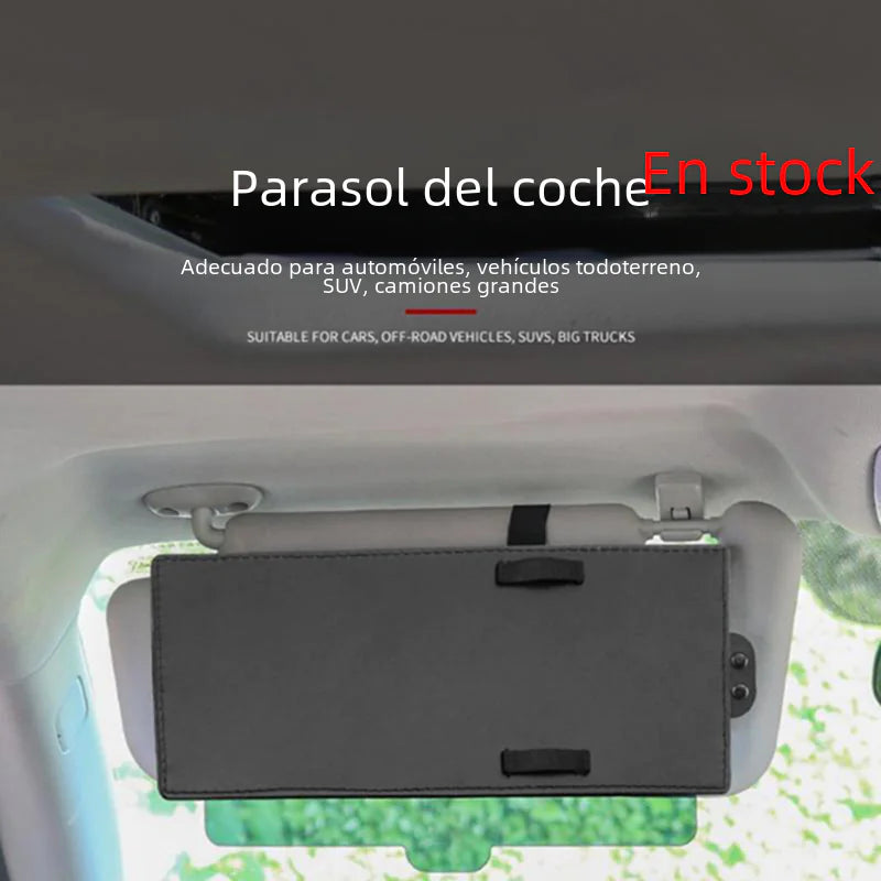 Retractable Car Sunshade with Anti-Glare Design