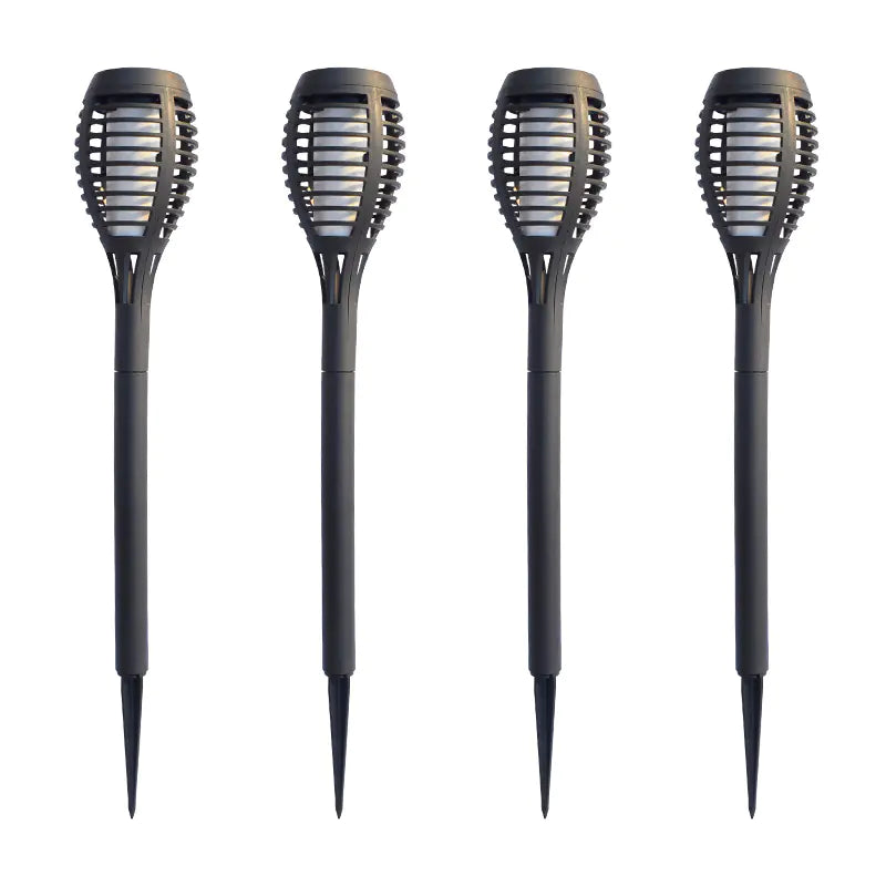 New Solar LED Flame Torch Light for Outdoor Decoration