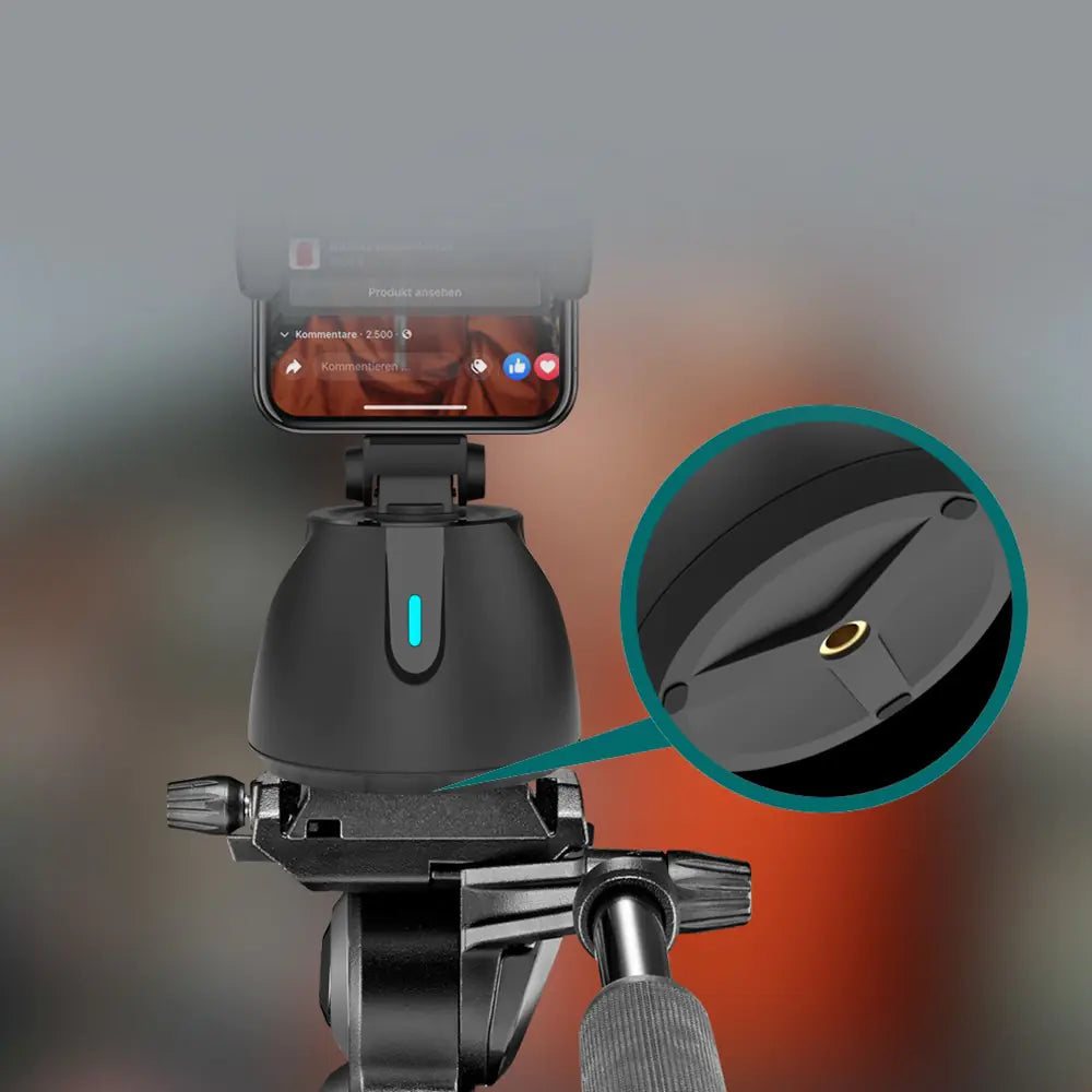 360-Degree Rotating Handheld Stabilizer for Vlogs