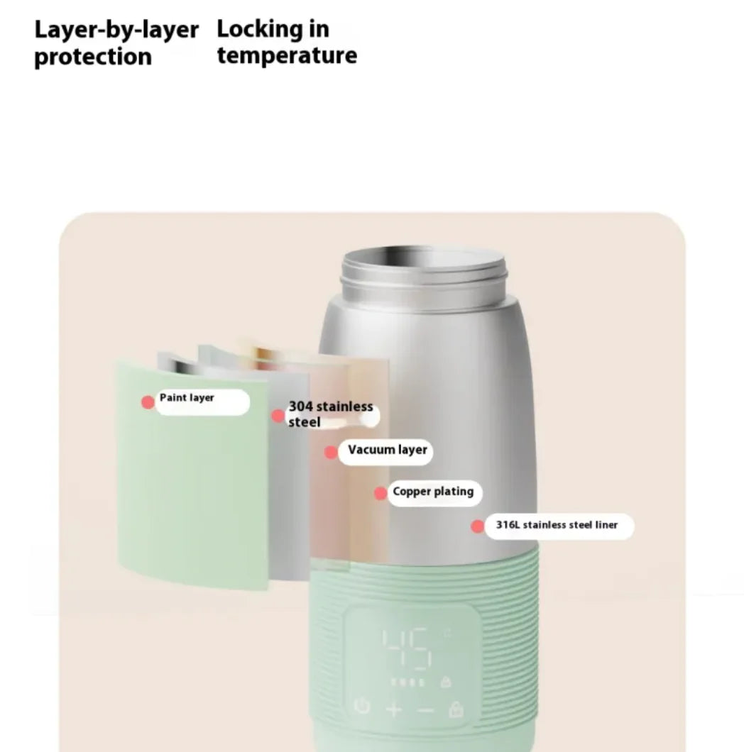 Portable Wireless Milk Warmer Cup