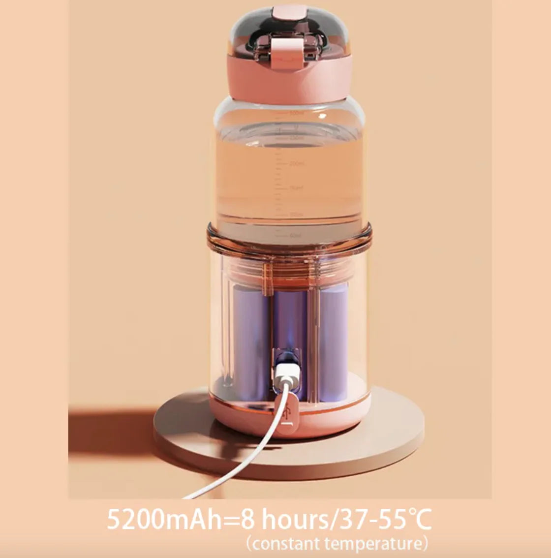 Wireless Baby Milk Mixer with Warm Function