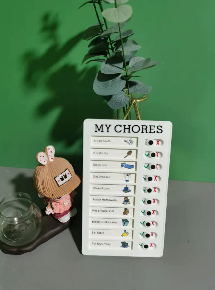 Reusable Habit Tracker for Kids