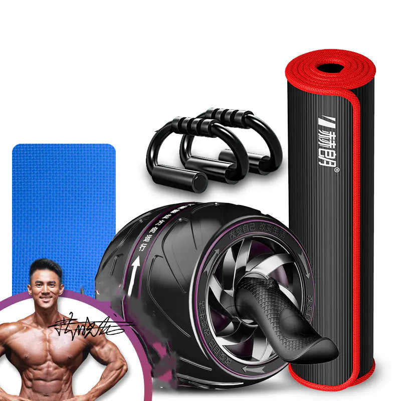 Automatic Rebound Ab Roller for Home Fitness Training