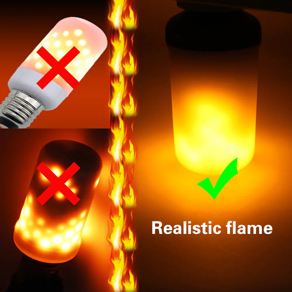 LED Flame Light Bulb