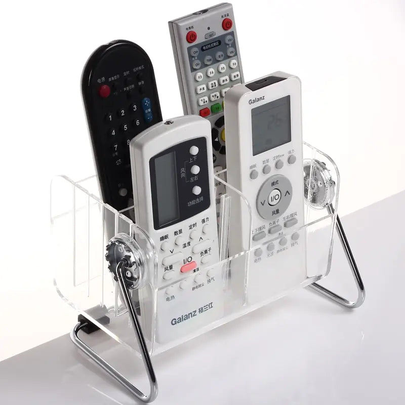 360-Degree Rotating Remote Control Storage Box