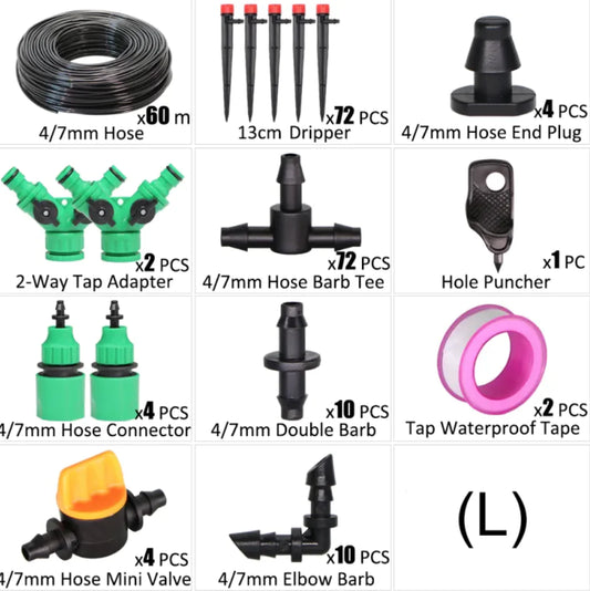 50M Automatic Garden Irrigation Kit