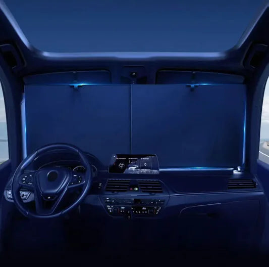 Car Windshield Sunshade Curtain (Pair)