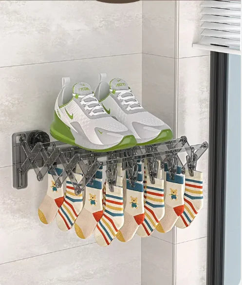 Suction Fold Towel Rack