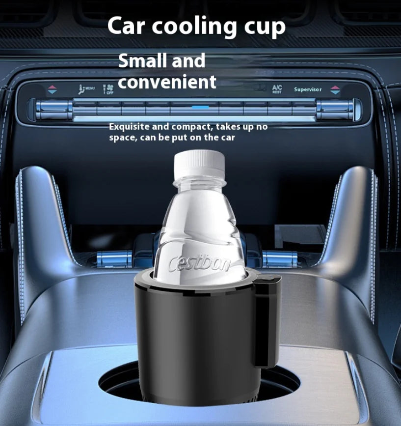 12V Car Cup Cooler & Warmer | Enfría y Calienta tu Bebida en el Auto al Instante