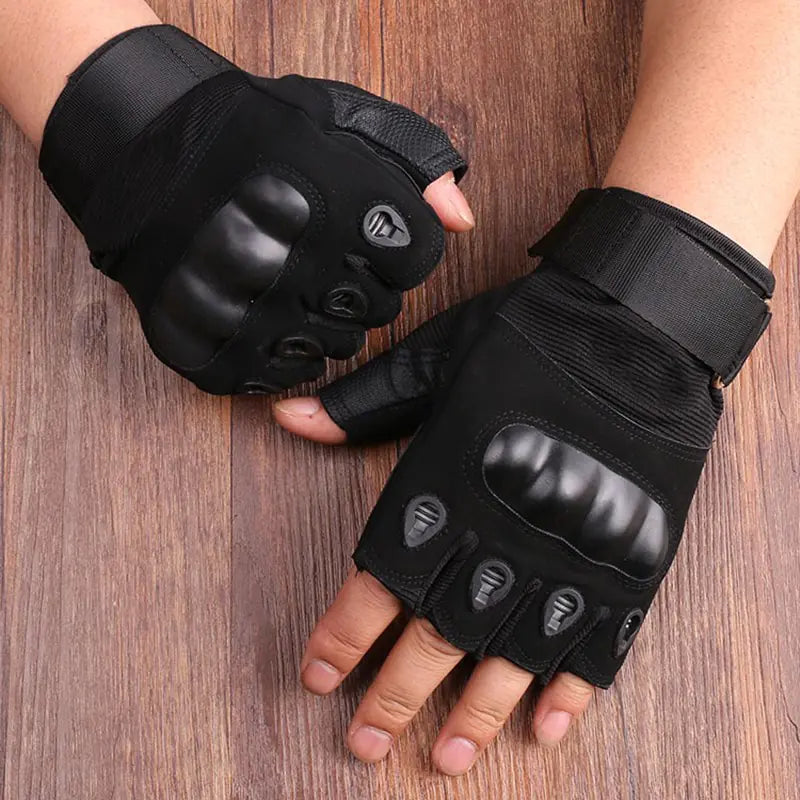 Men's Half Finger Tactical Gloves
