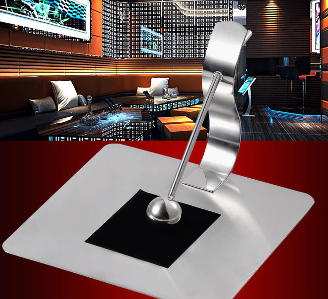 Square Stainless Steel Tissue Box for Tabletop