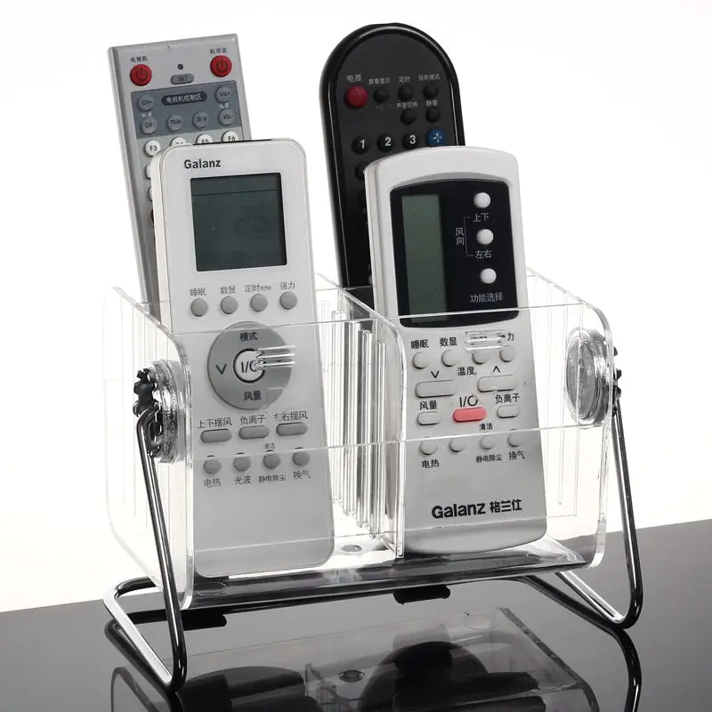 360-Degree Rotating Remote Control Storage Box