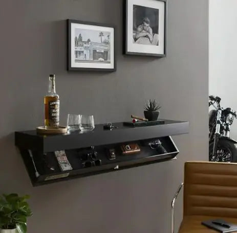 Secret Storage Wall Shelf