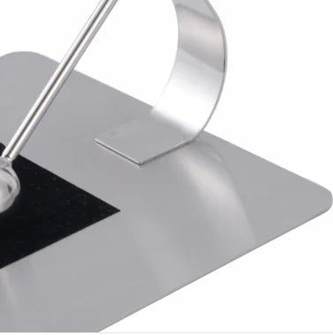 Square Stainless Steel Tissue Box for Tabletop