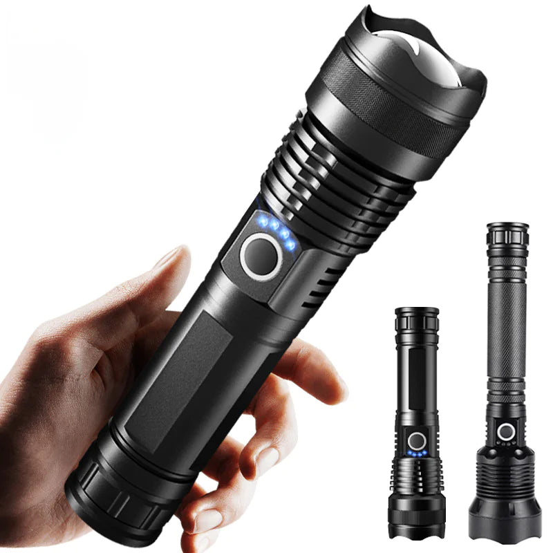 🔦 X92 USB Ultra Bright Flashlight – Potencia táctica. Diseño inteligente.