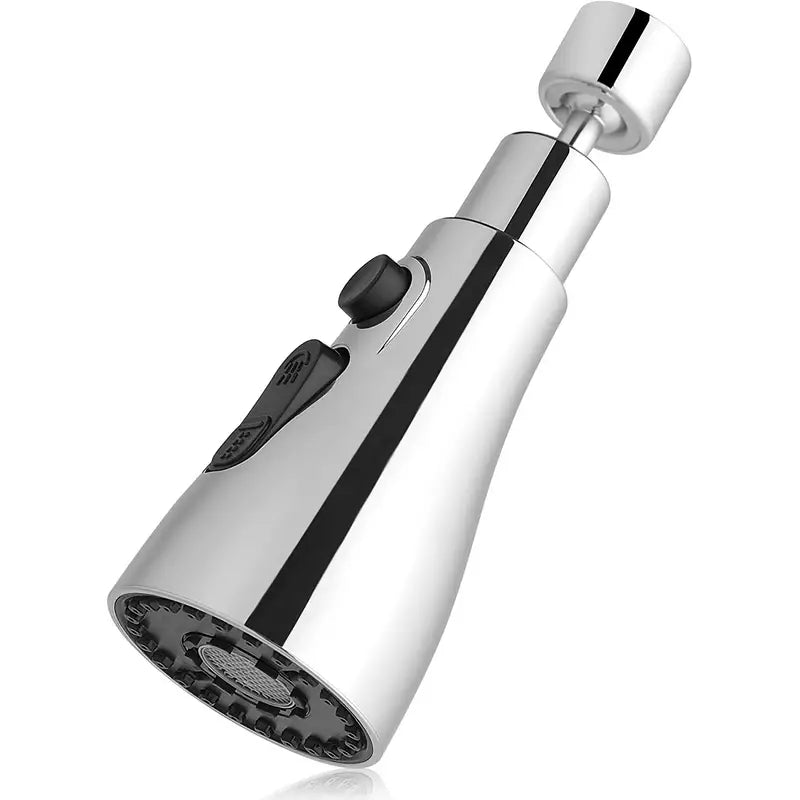 Boquilla Extensible Giratoria 1080° – Adaptador Universal para Grifo de Cocina o Baño