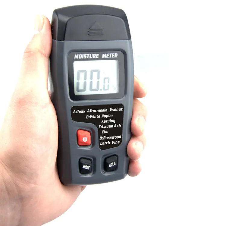 MT10 Medidor de Humedad para Madera y Construcción | Tester Digital de Precisión