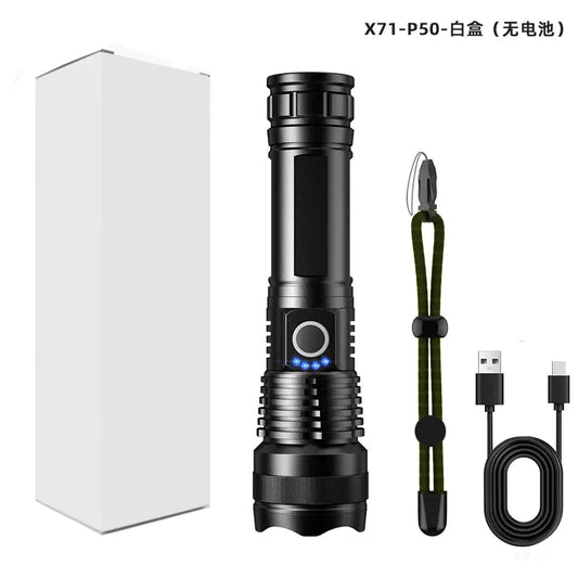 🔦 X92 USB Ultra Bright Flashlight – Potencia táctica. Diseño inteligente.